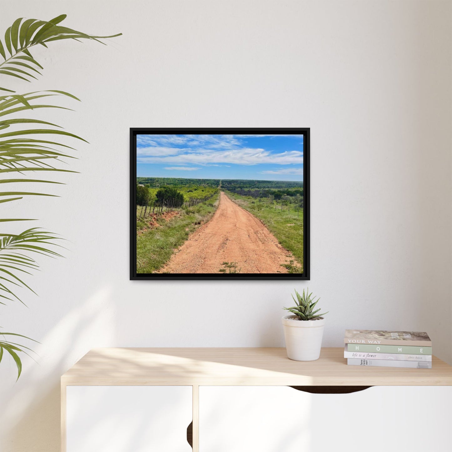 Red Dirt Road, Gallery Canvas Wraps, Horizontal Frame