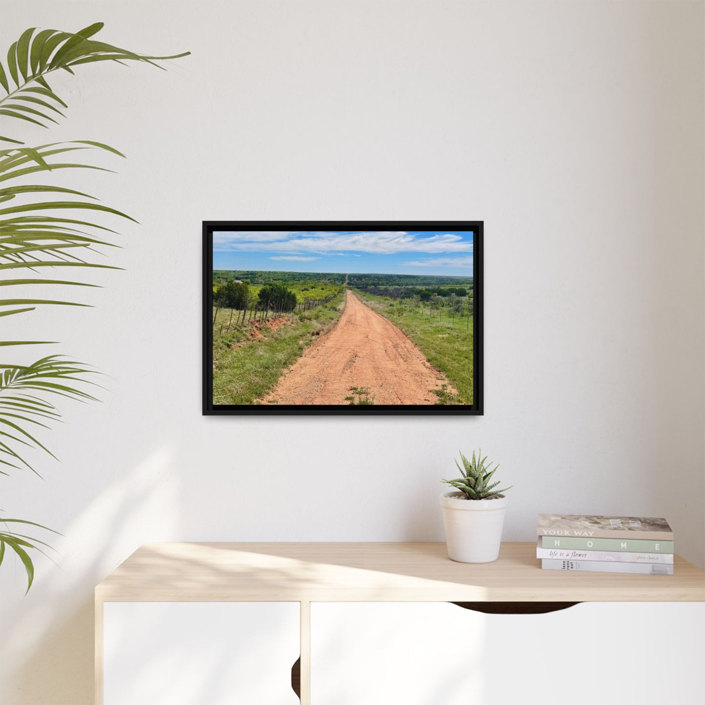 Bird Ranch Road, Matte Canvas, Framed (Multi-color)