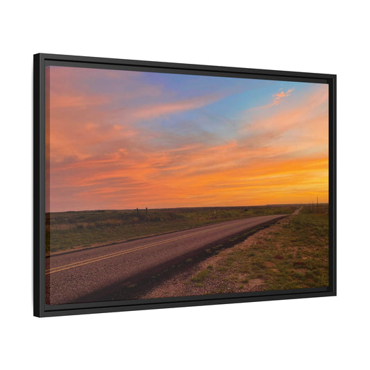 Fire and Ice Gallery Canvas Wraps, Horizontal Frame