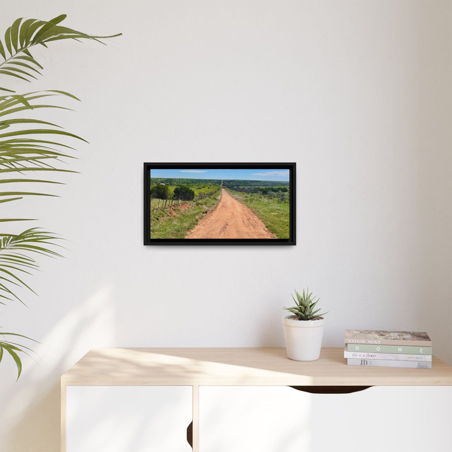 Bird Ranch Road, Matte Canvas, Framed (Multi-color)