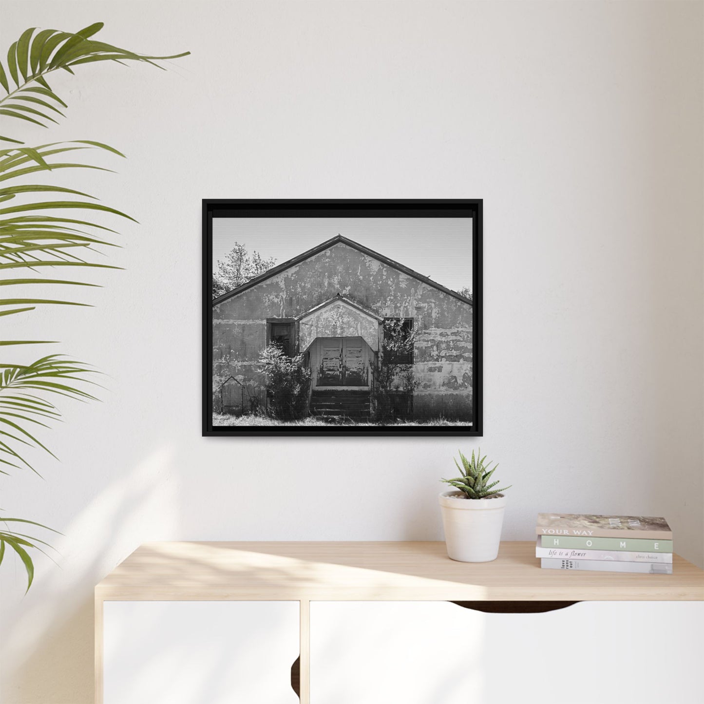 Old Abandoned Church, Gallery Canvas Wraps, Horizontal Frame