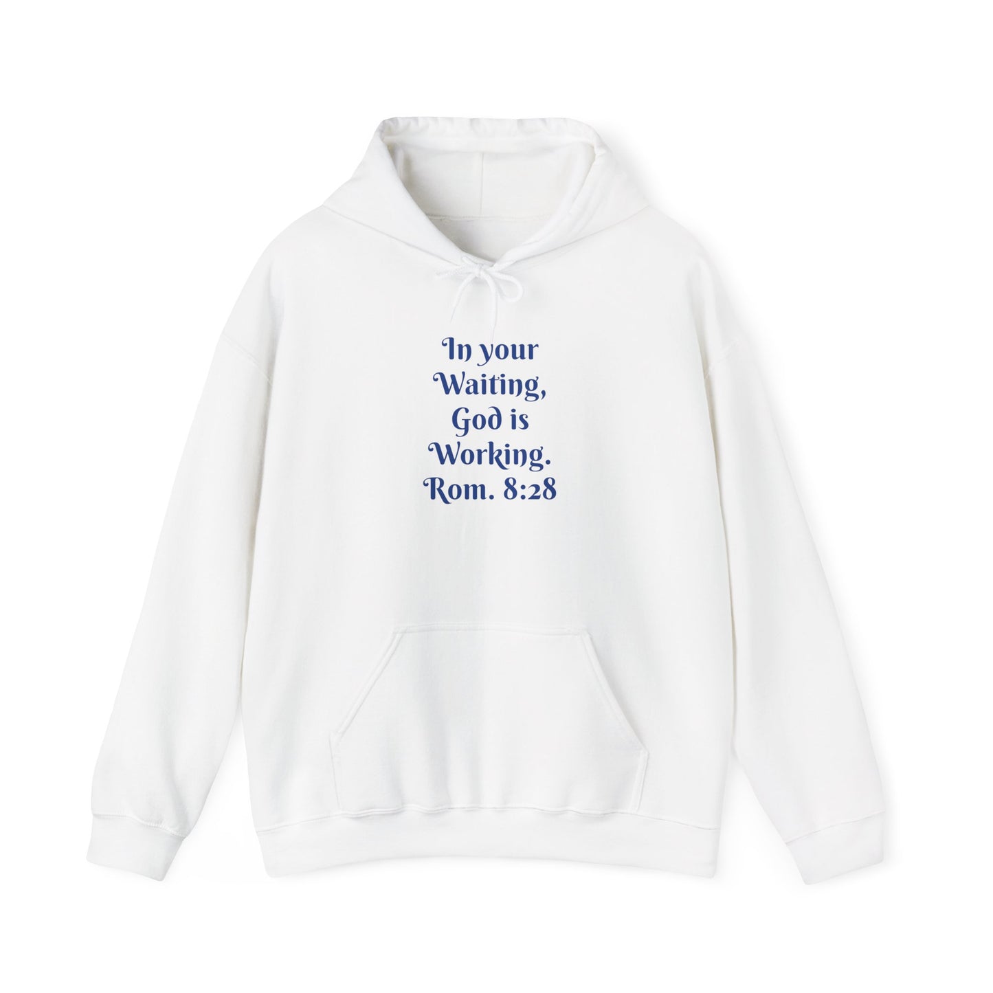 In Your Waiting, God is Working Unisex Heavy Blend™ Hooded Sweatshirt