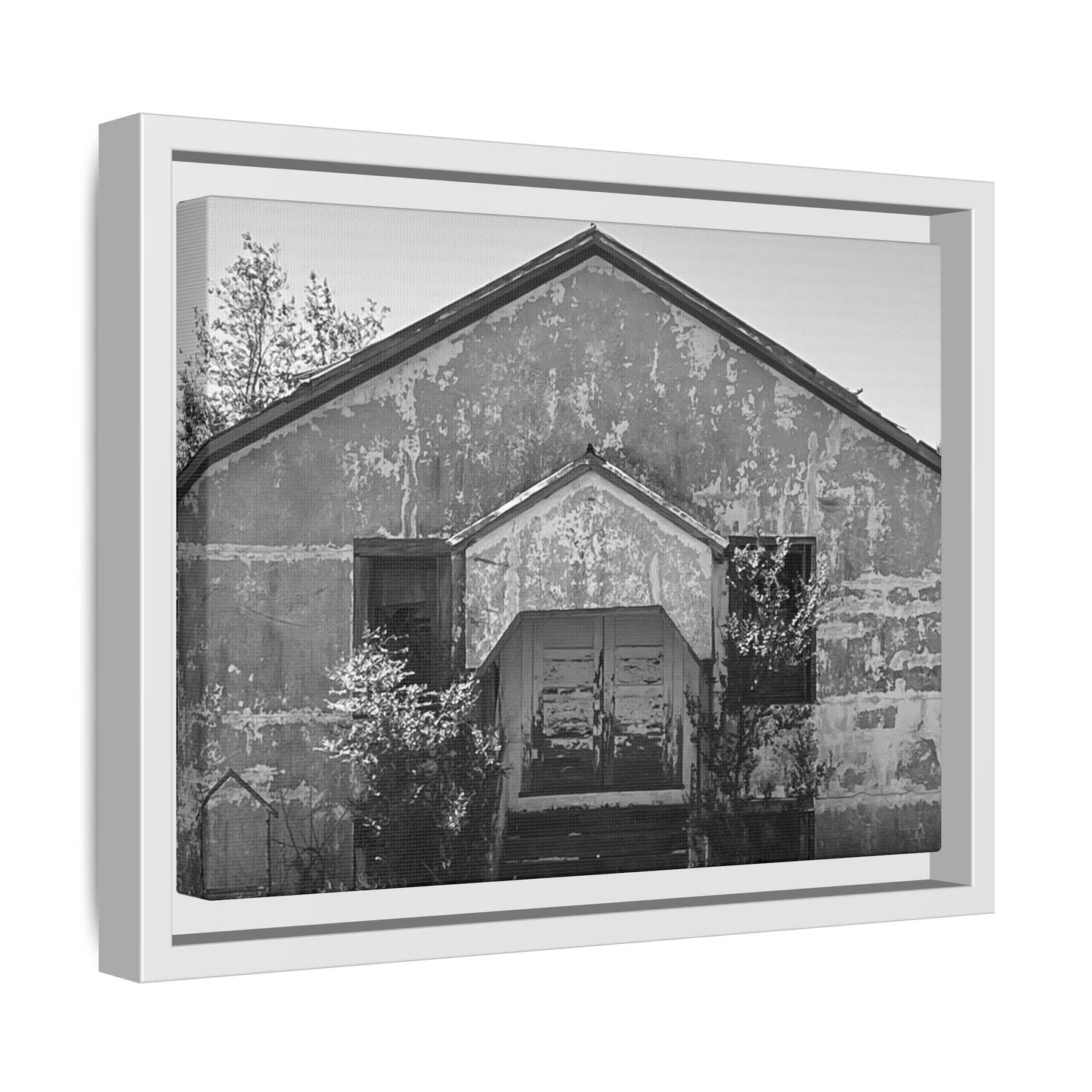 Old Abandoned Church, Gallery Canvas Wraps, Horizontal Frame