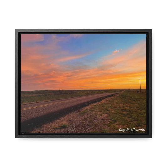 Fire and Ice Gallery Canvas Wraps, Horizontal Frame