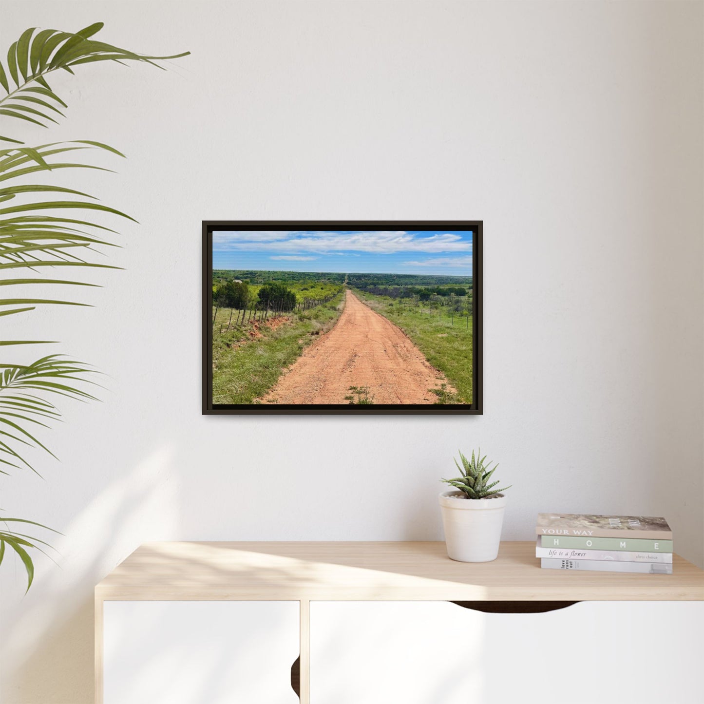Bird Ranch Road, Matte Canvas, Framed (Multi-color)