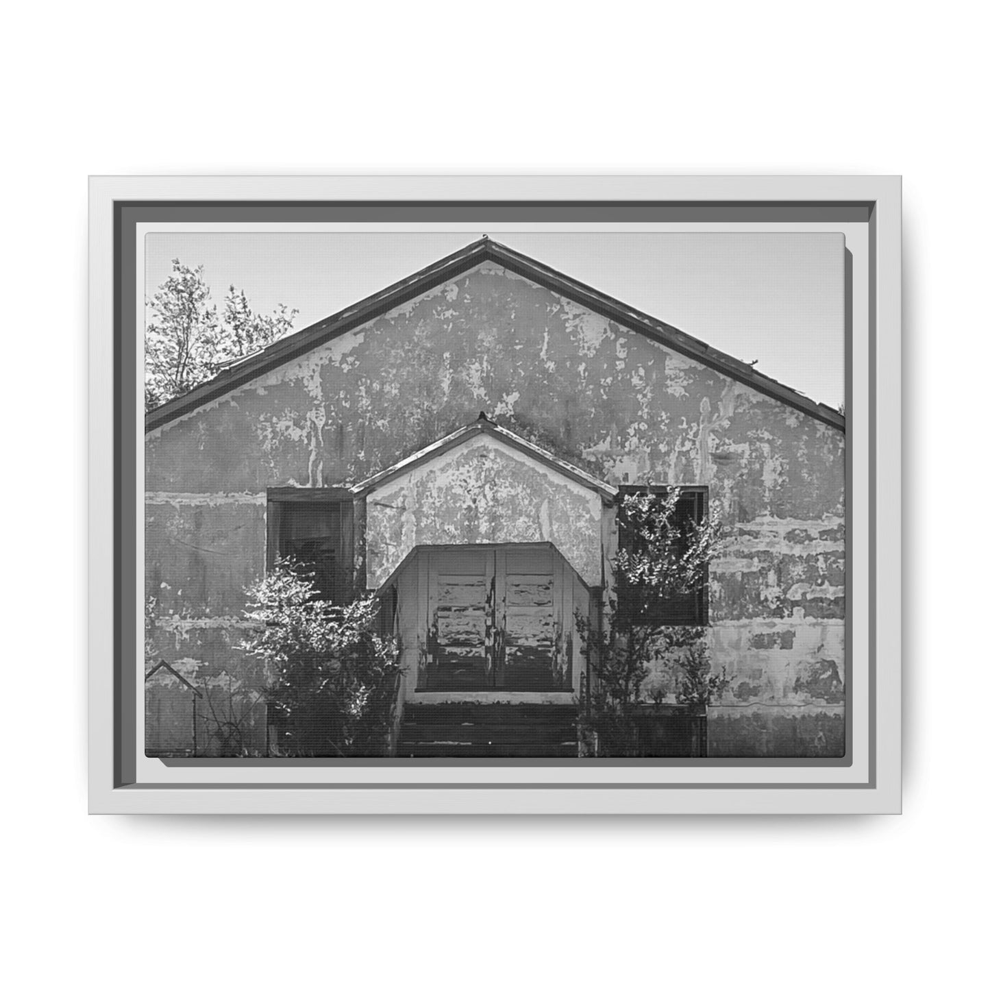 Old Abandoned Church, Gallery Canvas Wraps, Horizontal Frame