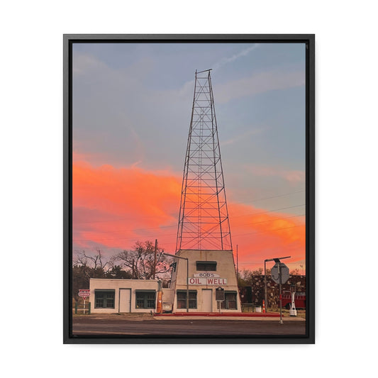 Bob's Oil Well, Gallery Canvas Wraps, Vertical Frame